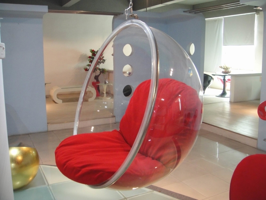 Hanging Modern Acrylic Bubble Chair With Different Sizes And Colors