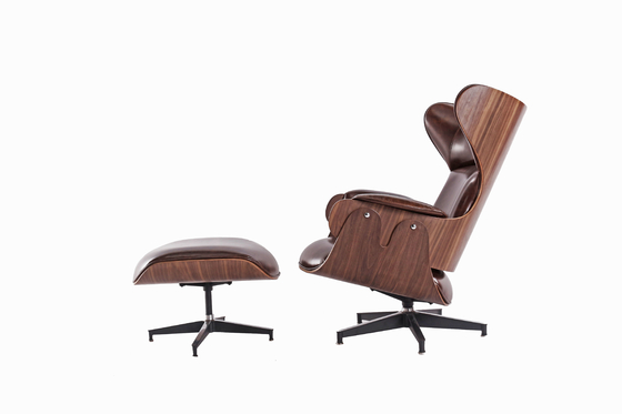 New Design Modern European Furniture Palisander Color Eames Hotel Lounge Chair