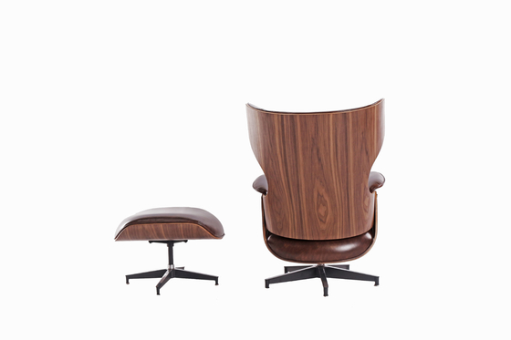 New Design Modern European Furniture Palisander Color Eames Hotel Lounge Chair