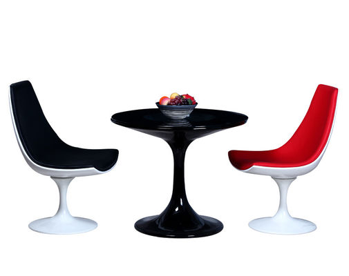 再生の居間の家具の完全なガラス繊維の旋回装置のチューリップは1年の保証の議長を務めます